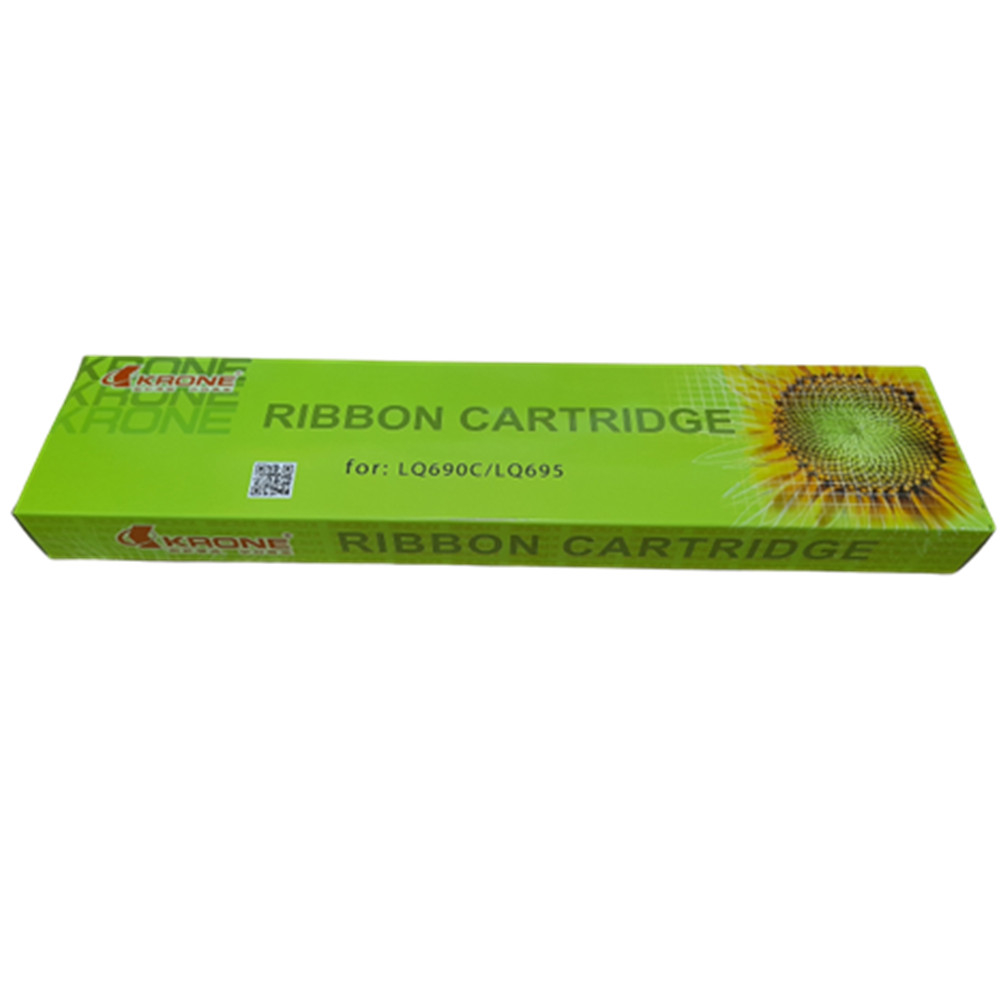 【MR.Bears】六入裝 立光色帶KRONE 相容色帶S015611 適用Epson LQ-690C/LQ-695C(Epson LQ690C)