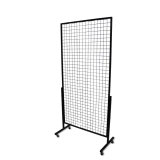 【撥撥的架子】3*6 L腳框網展示架 藥妝店網架置物架 雜貨商品吊掛架 高度可調(3x6 網片架)