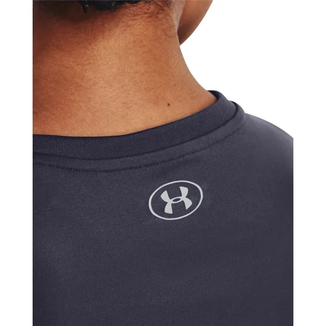 【UNDER ARMOUR】UA 女 Tech 短T-Shirt_1277207-558(黑)