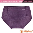 【Wildland 荒野】女 銀纖維抗菌除臭無痕三角褲.內褲(W1699-59 芋紫色)