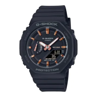 【CASIO 卡西歐】八角纖薄G-SHOCK WOMEN系列(GMA-S2100-1A)