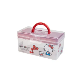 【livinbox 樹德】TB-200 kitty 手提箱(收納盒/糖果盒)