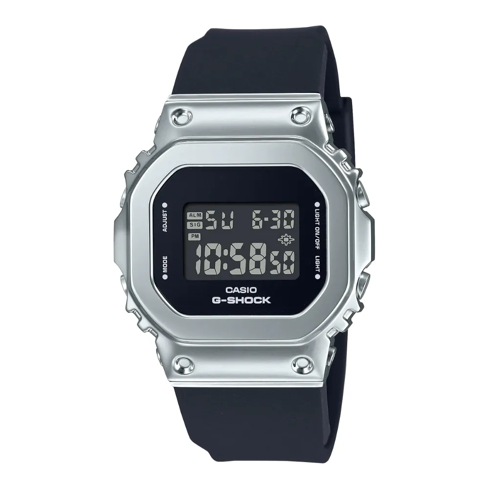 【CASIO 卡西歐】玫金調方形G-SHOCK WOMEN系列(GM-S5600PG-1)
