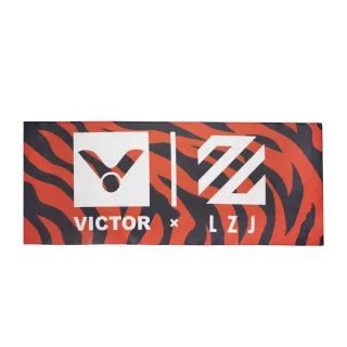 【VICTOR 勝利體育】VICTOR X LZJ 李梓嘉聯名系列 運動毛巾(C-4181 虎橘)