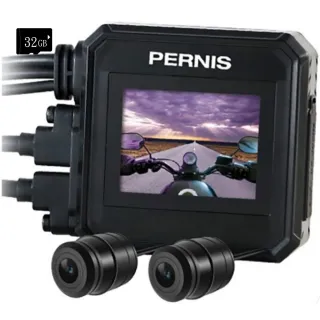 【Polaroid 寶麗萊】Pernis 鉑尼斯 ME206WG LiTE 迷你鷹 TS碼流 輕裝改版 機車行車紀錄器(附贈32G記憶卡)