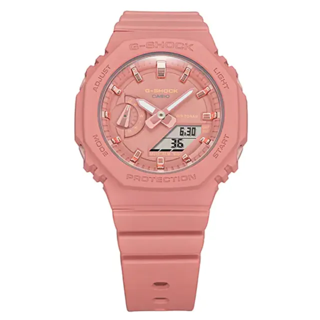 【CASIO 卡西歐】八角纖薄G-SHOCK WOMEN系列(GMA-S2100-4A2)