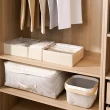 【Warm House Decor 暖和家居】日式分隔衣物收納盒三件組(衣櫃收納 內衣褲收納 日系收納盒 衣物收納)