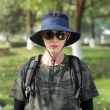 【BOBOLIFE】韓版漁夫帽 遮陽帽 防曬帽 漁夫帽 釣魚帽 帽子 登山帽 戶外裝備 防潑水 戶外帽
