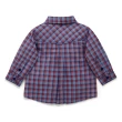 【Purebaby】澳洲有機棉  兒童格紋襯衫(有機棉 男童 長袖上衣)