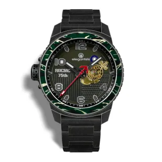 【elegantsis 愛樂時】中華民國海軍陸戰隊75週年 / 自動機械錶款(ELJX48MAS-ROCMC 75BK)