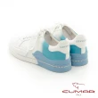 【CUMAR】潑墨排鑽休閒小白鞋(藍色)
