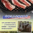 【享吃肉肉】美國特選牛五花肉片4包(150g±10%/包 燒烤肉片/火鍋肉片)