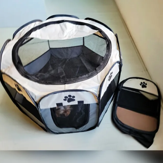 【May Shop】八角寵物狗圍籠 戶外帳篷牛津布寵物用品圍欄