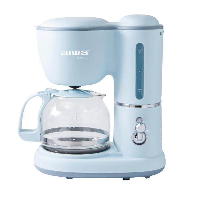 【aiwa 愛華】600ml 美式咖啡機 AI-KFJ06(大水箱 保溫 操作簡單)
