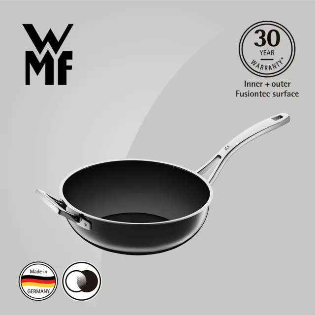 WMF】Fusiontec德國製炒鍋28cm(黑色) - momo購物網- 好評推薦-2023年10月