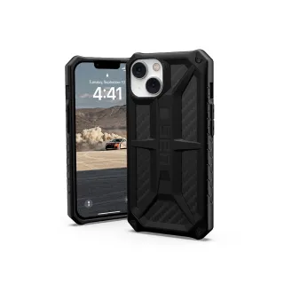 【UAG】iPhone 13/14 頂級版耐衝擊保護殼-碳黑(UAG)