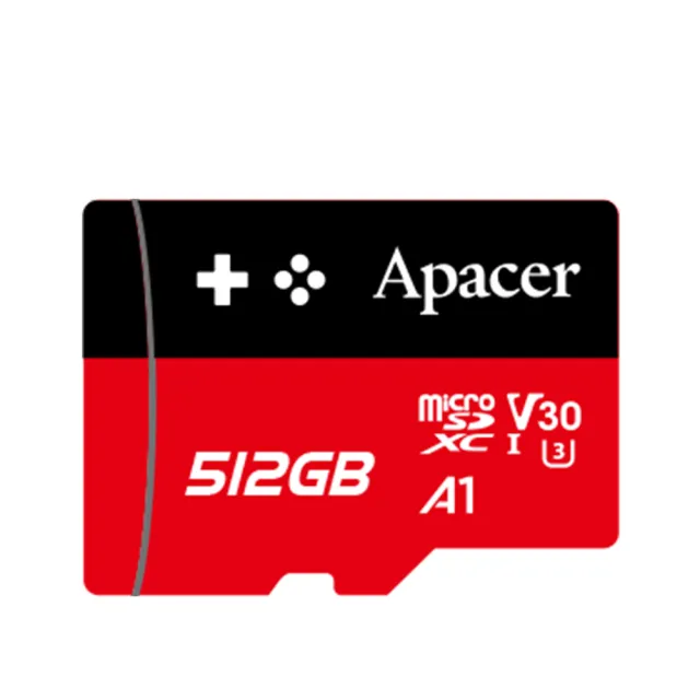 【Apacer 宇瞻】512GB MicroSDXC UHS-I U3 遊戲專用卡