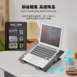 【Jo Go Wu】風扇筆電散熱器支架+附無線滑鼠(筆電散熱架/散熱支架/充電滑鼠)