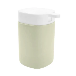 【VERSA】方形洗手乳罐 白灰350ml(按壓瓶 分裝瓶 乳液瓶 沐浴乳罐)