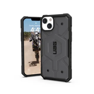 【UAG】iPhone 14 Plus MagSafe 耐衝擊保護殼-灰(UAG)