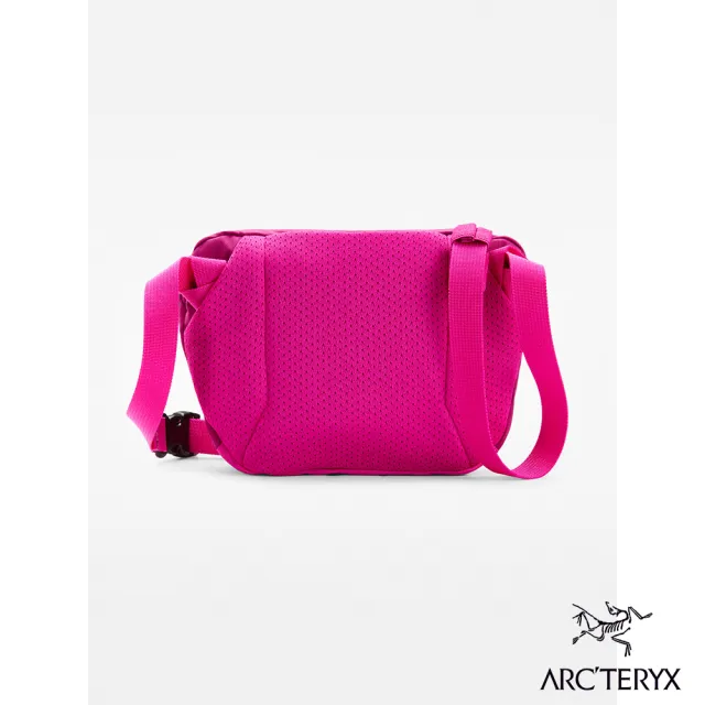 【Arcteryx 始祖鳥官方直營】Mantis 1L 多功能腰包(玫瑰紫/鐵克諾紅)