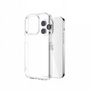 【魚骨牌 SwitchEasy】iPhone 14 Pro 6.1吋 Nude 晶亮透明軍規防摔手機殼(無磁圈款)