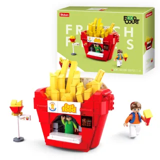 【Sluban啟蒙積木】薯條屋B0705B(街景積木)