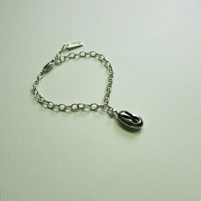 【mittag】gem rabbit bracelet_寶石兔手鍊(動物 兔子 銀飾 mittag 公平貿易 循環經濟)