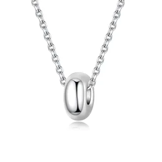 【Majalica】純銀項鍊．項鏈．新年禮物． 鎖骨鍊(銀色款)