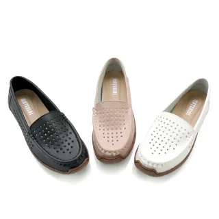 【MATERIAL 瑪特麗歐】女鞋包鞋 星星洞厚底休閒鞋 T99202(平底鞋)