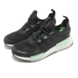 【adidas 愛迪達】慢跑鞋 NMD_V3 男鞋 黑 綠 Boost 緩震 反光 運動鞋 三葉草 愛迪達(GX2084)