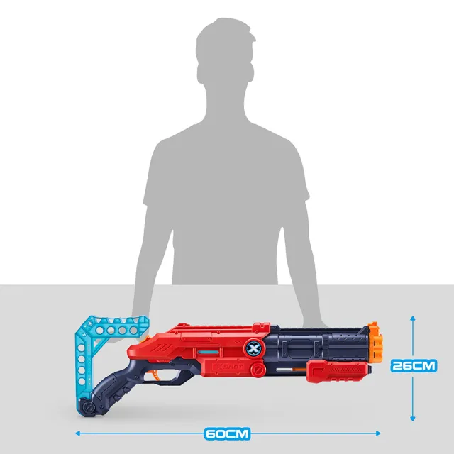 【X-SHOT】赤火系列-雙管特警