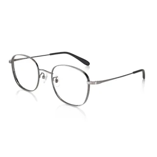 【JINS】潮流厚邊框金屬眼鏡(AUMF22A109)