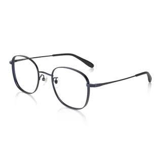 【JINS】潮流厚邊框金屬眼鏡(AUMF22A109)