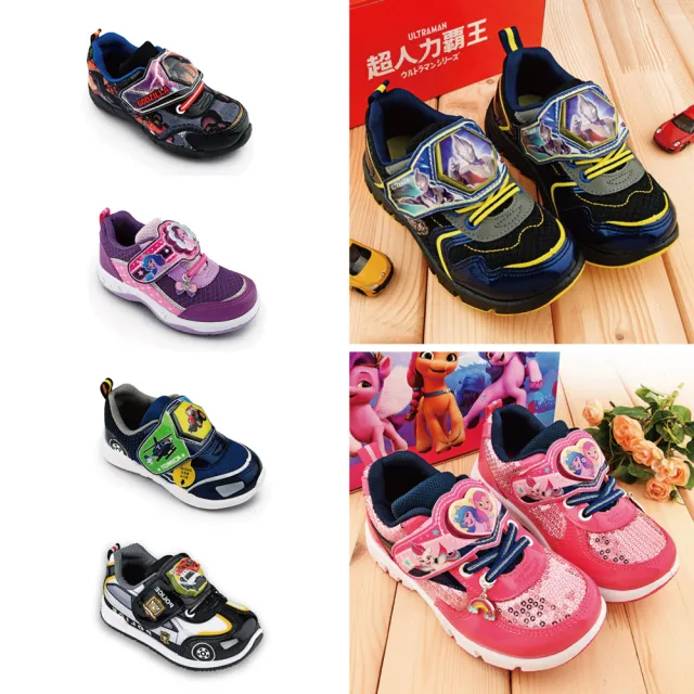 【童鞋城堡】中大童運動鞋 LED電燈鞋  16-21cm(正版授權 台灣製造)