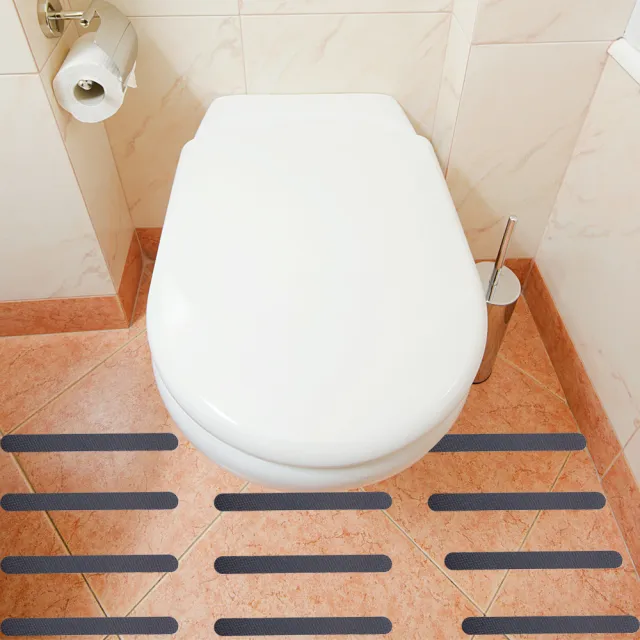 【WEPON】浴室無痕防滑貼 安全防滑貼24條(樓梯止滑條 防滑貼 止滑貼)