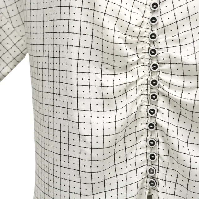 【ICHE 衣哲】Cop.Copine 法國原裝進口再生棉手繪感小方造型上衣