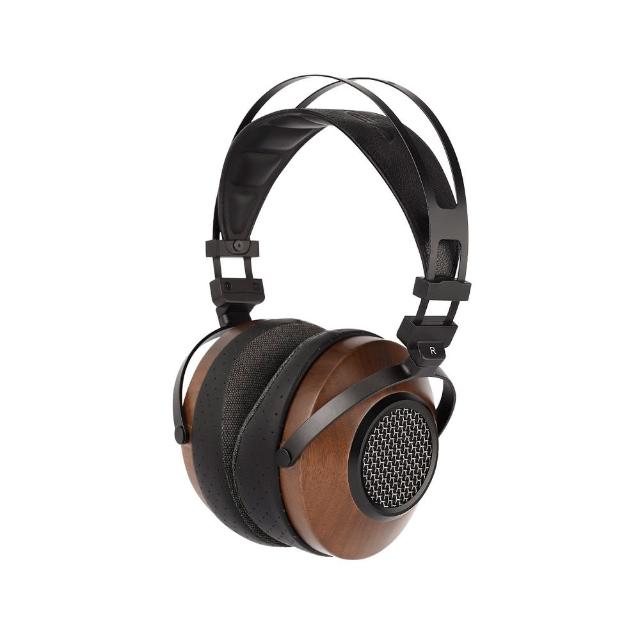 SIVGA SV023 頭戴式有線耳機採用優質胡桃木與金屬材質，重量僅318g，舒適耐戴。搭載φ50mm動圈單體、釹鐵硼磁鐵，阻抗300Ω，頻響20Hz~40kHz，靈敏度105dB，提供高解析度音質與低失真0.17%，適合音樂愛好者與專業監聽。3.5mm輸入端子，線長200cm，中國製造，一年保固。通用作業系統相容，咖啡色系設計時尚大方。