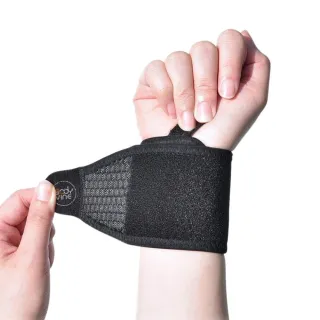 【BodyVine 巴迪蔓】調整型矽膠護腕帶-特惠2入組(家事護腕 滑鼠護腕 運動護腕 左右通用 SP-83100_2入組)