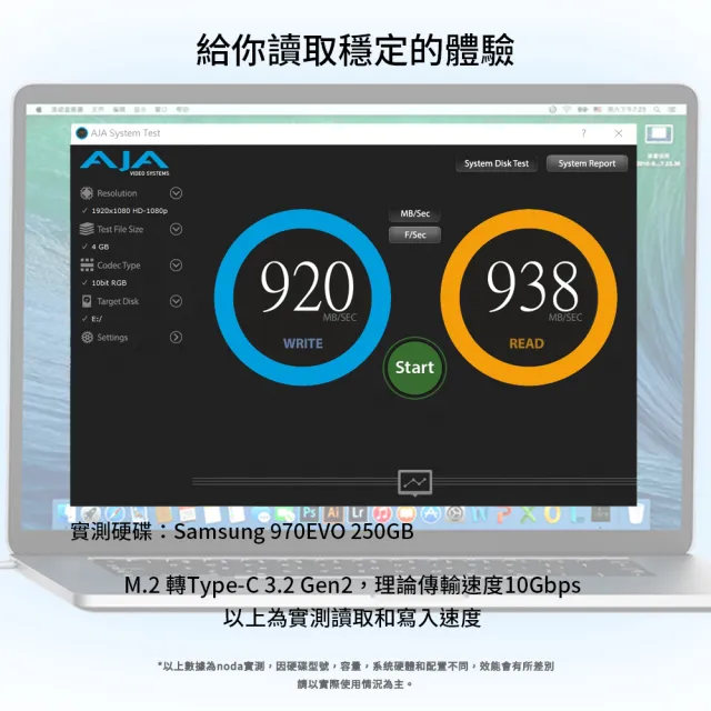 【noda】R9 Mini SSD 外接盒 基本款(支持雙協議 NVMe/SATA)