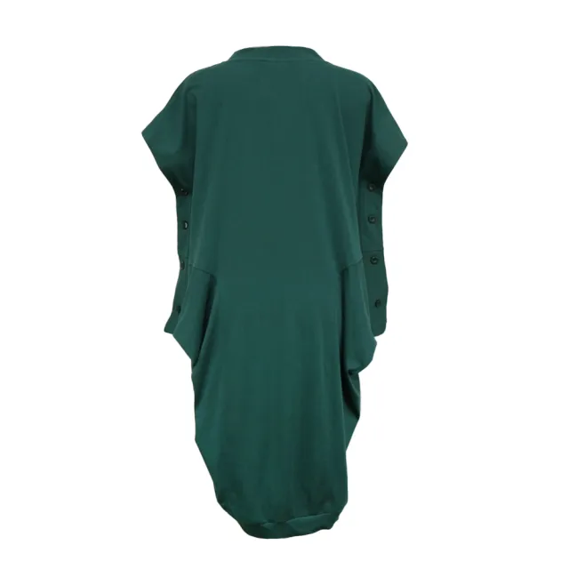 【ICHE 衣哲】Cop.Copine 法國原裝進口純棉卡通貓咪印花洋裝共2色