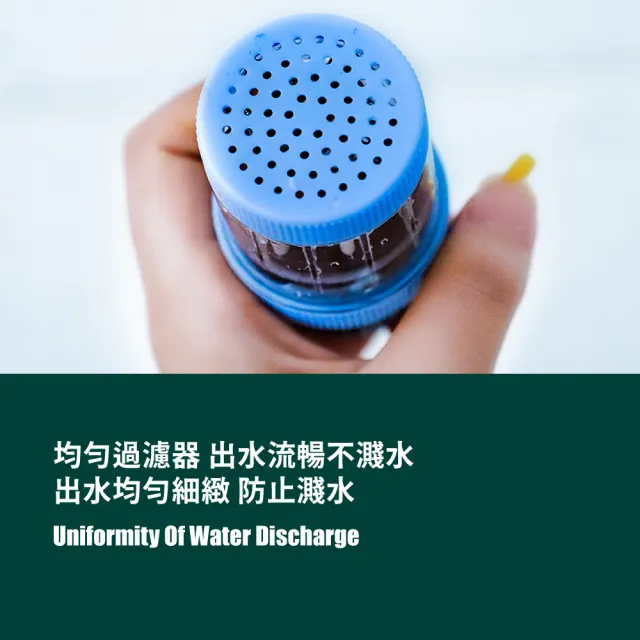 【萬能過濾】萬能水龍頭濾水器(六層 麥飯石 防濺 廚房 流理臺 水槽 濾芯 淨水)