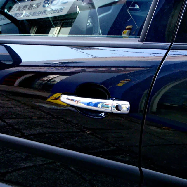 【IDFR】Peugeot 寶獅 207 2門 2006~2014 鍍鉻銀 車門把手蓋 門把手外蓋(車門把手蓋 門把手外蓋)