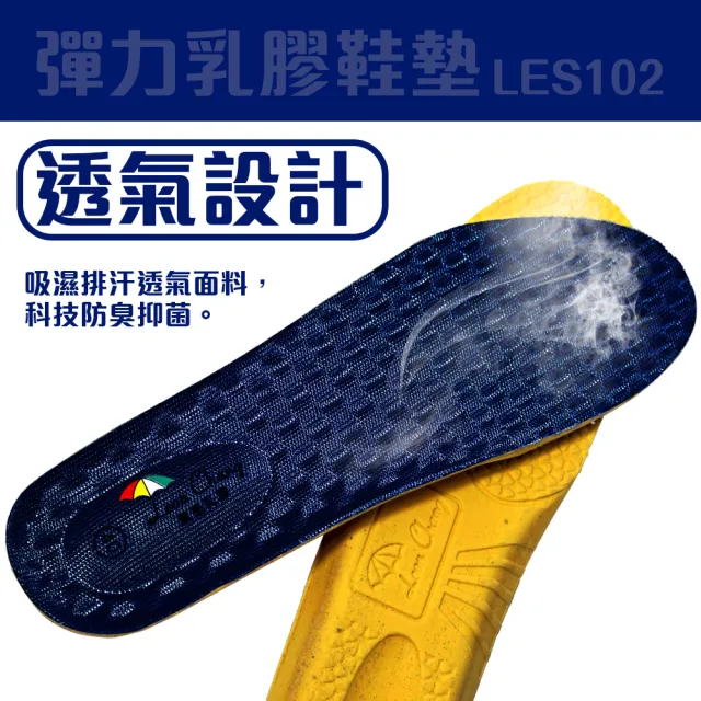 【Leon Chang 雨傘】-官方直營-專業彈力乳膠鞋墊