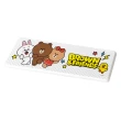 【SONA森那家居】LINE FRIENDS 熊大 莎莉 漫畫風系列 珪藻土 吸水洗漱墊 牙刷架(24x8x0.9 防潮 杯墊 瀝水)