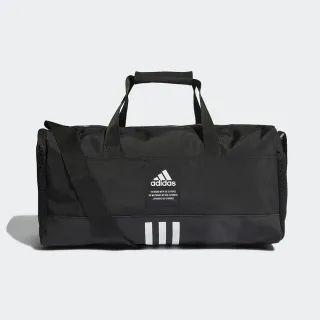 【adidas 愛迪達】健身包 手提包 側背包 運動包 4ATHLTS DUF M 黑 HC7272