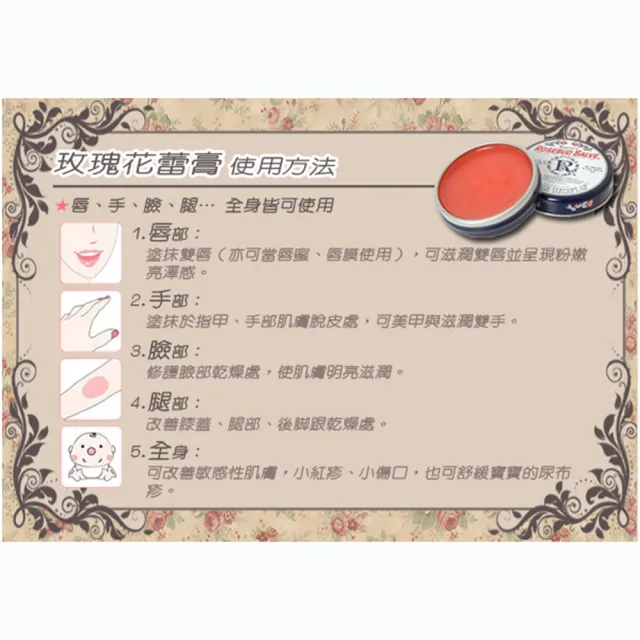 【Smiths Rosebud】美國玫瑰花蕾膏護唇膏22g鐵罐(玫瑰/尤加利薄荷/野莓玫瑰/薄荷玫瑰)