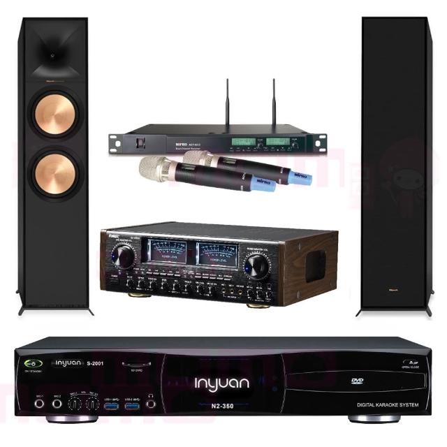 【音圓】S-2001 N2-350+SUGAR AV-8800+ACT-65II+R-600F(點歌機4TB+擴大機+無線麥克風+喇叭)