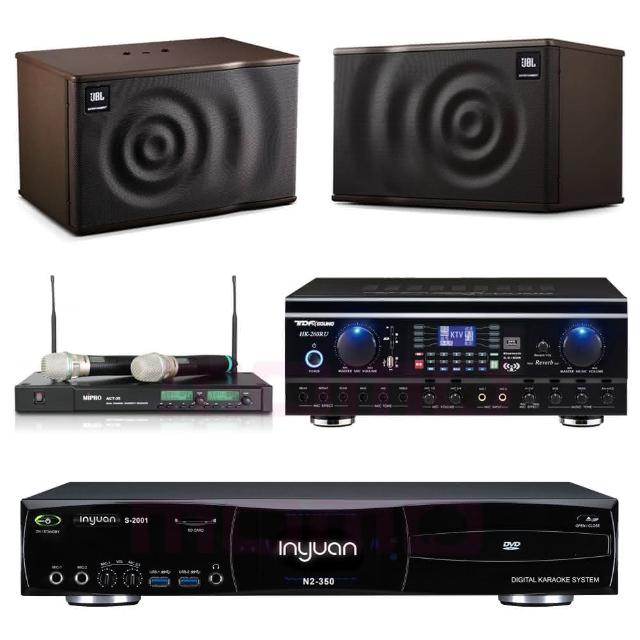 【音圓】S-2001 N2-350+TDF HK-260RU+ACT-35B+JBL MK10(點歌機4TB+擴大機+無線麥克風+喇叭)