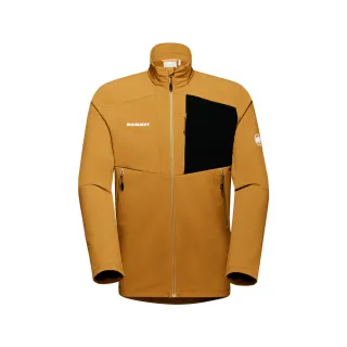 【Mammut 長毛象】Madris ML Jacket Men 刷毛立領外套 獵豹褐 男款 #1014-02420